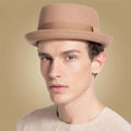 Men's Vintage Pork Pie Hat - AM APPAREL