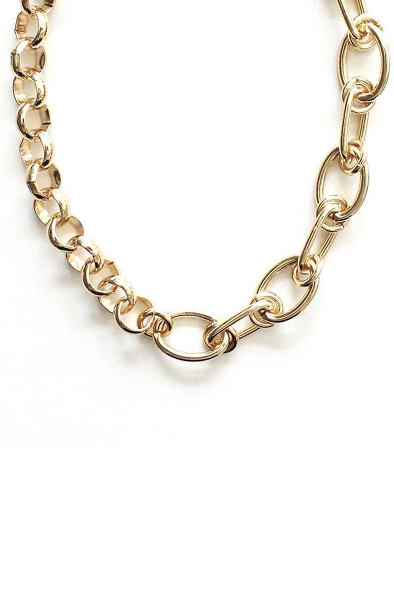Metal 2 Style Necklace - AM APPAREL