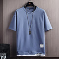 Plain Color Short Sleeved Unisex Summer T-Shirt - AM APPAREL