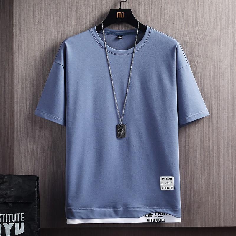 Plain Color Short Sleeved Unisex Summer T-Shirt - AM APPAREL