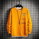 Round Neck Unisex Casual Print Sweatshirt - AM APPAREL