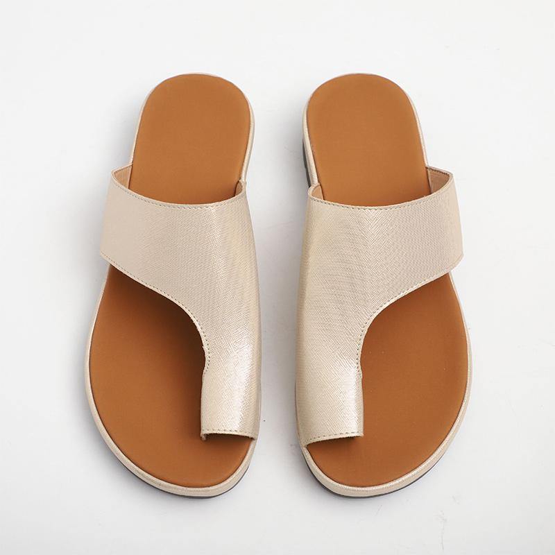 Women's Comfy Flat Platform Sandals - AM APPAREL